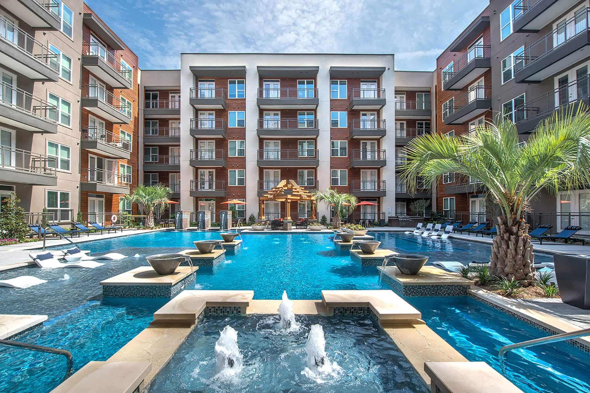 Outdoor Lounge at Windsor by the Galleria, Dallas, TX