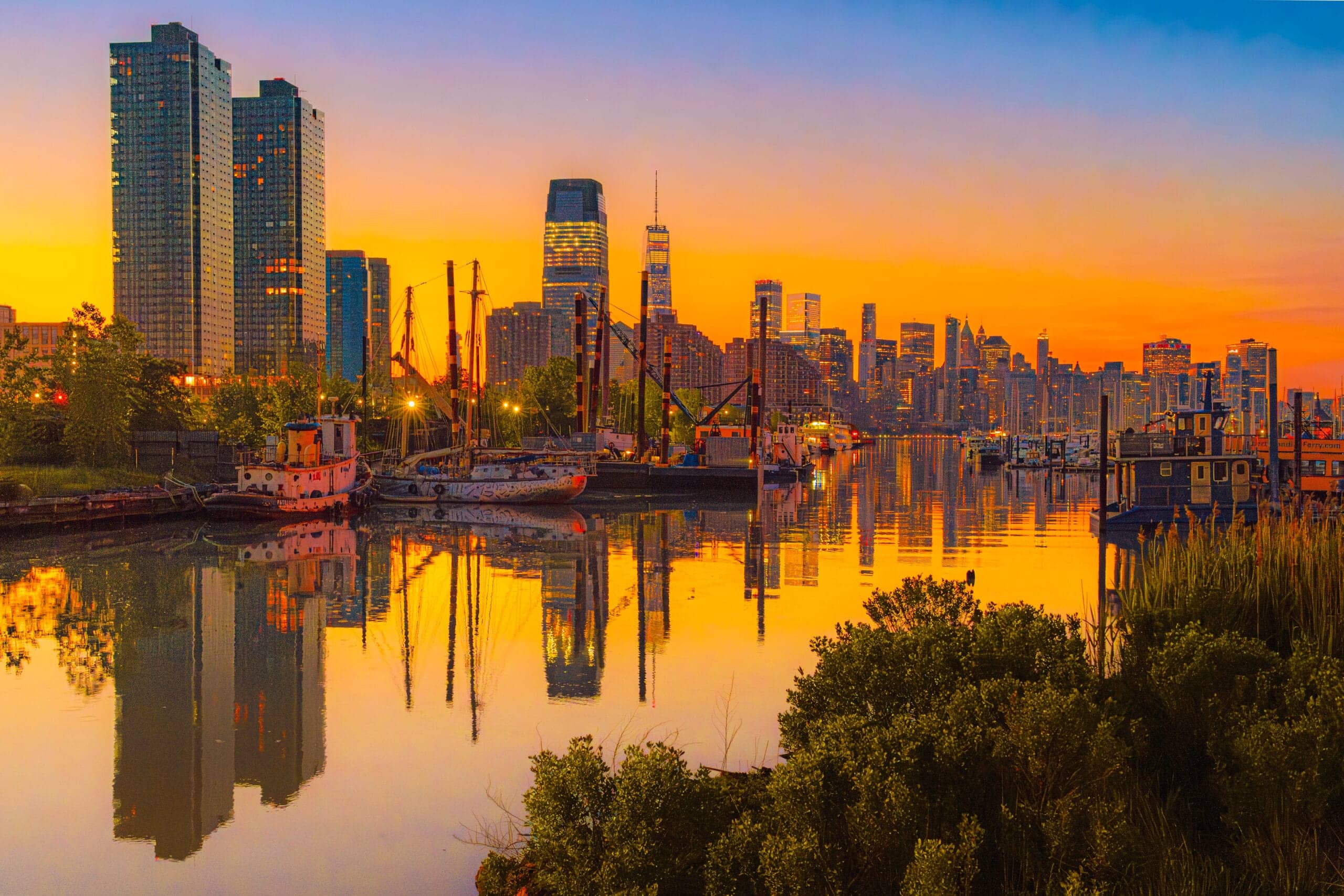 Jersey City Dawn