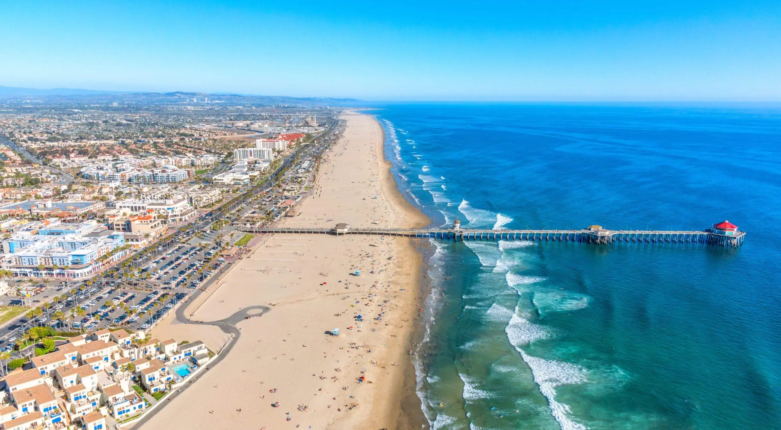 Huntington Beach California Aerial