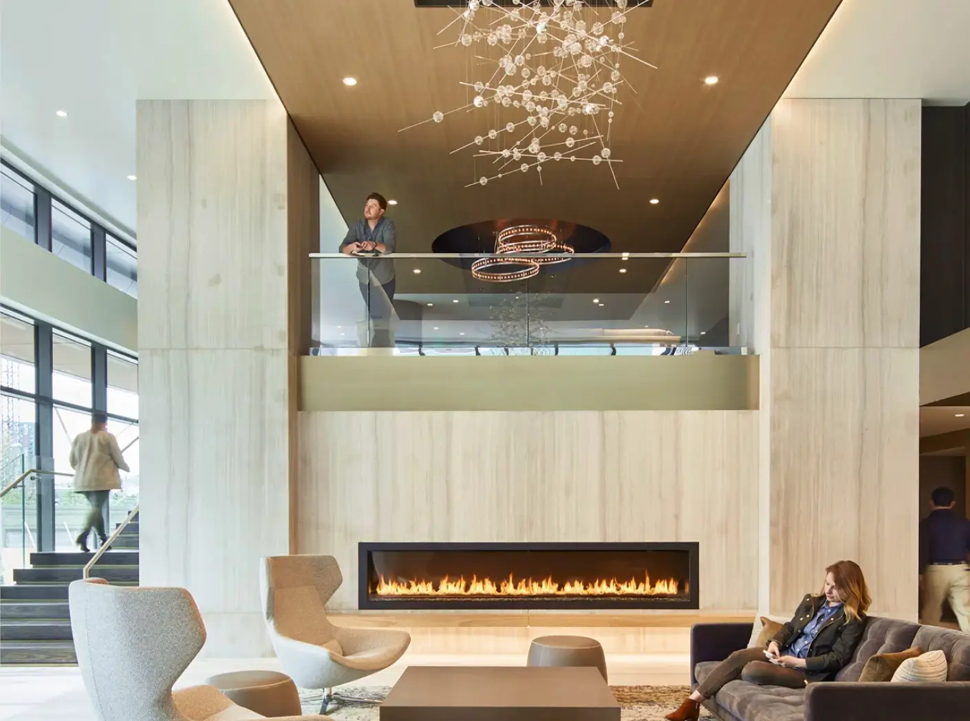 Interior view of a modern home.
